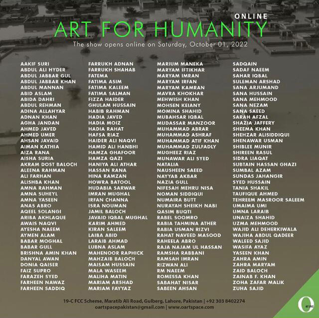 Art for humanity online
